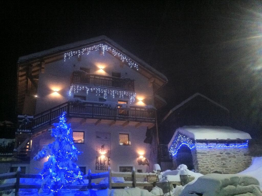 Bed and Breakfast Alpe Rebelle Bionaz Zewnętrze zdjęcie
