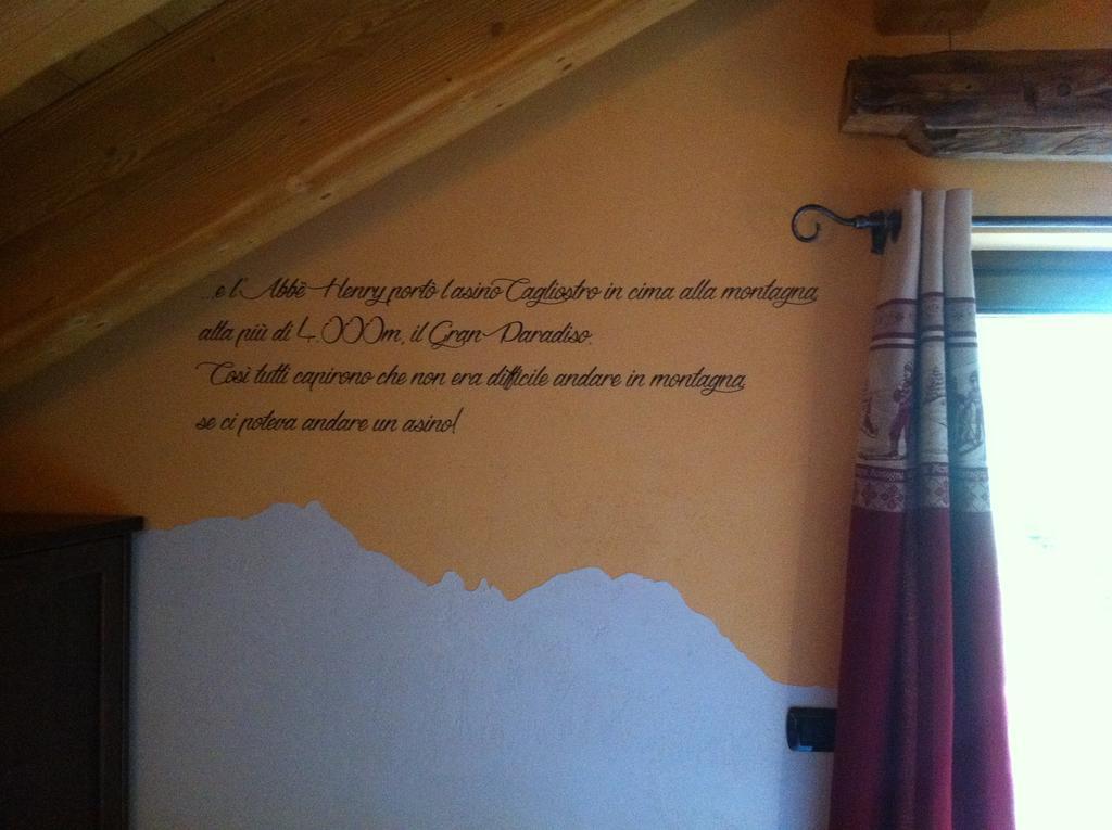 Bed and Breakfast Alpe Rebelle Bionaz Zewnętrze zdjęcie